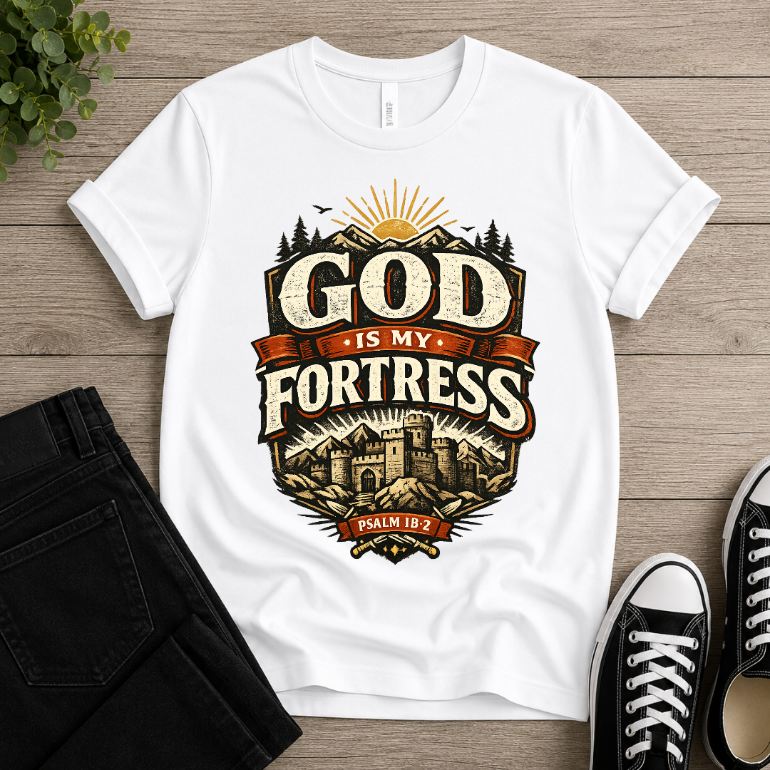 God Is My Fortress T-shirt