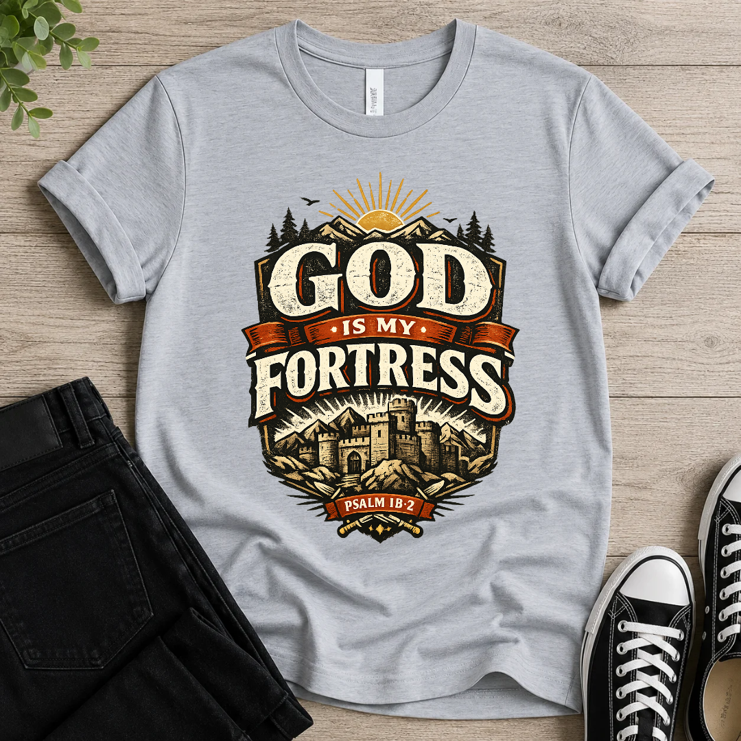 God Is My Fortress T-shirt