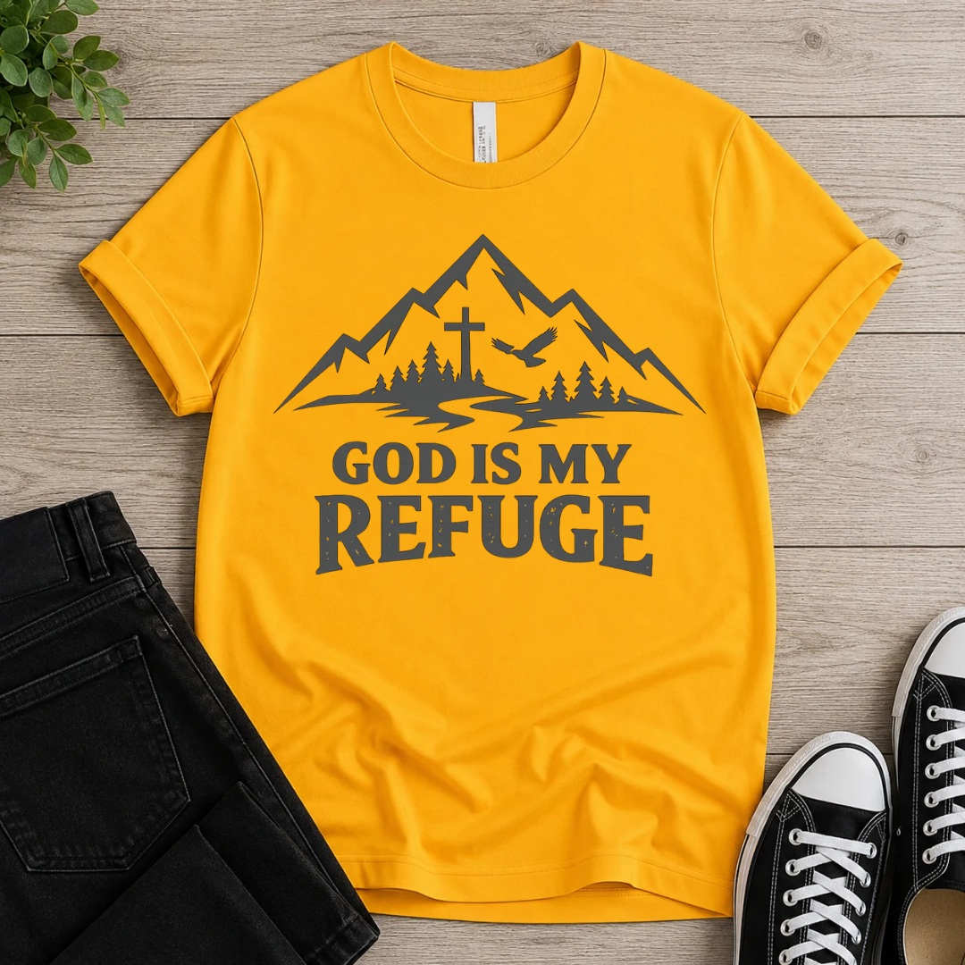 God Is My Refuge T-shirt
