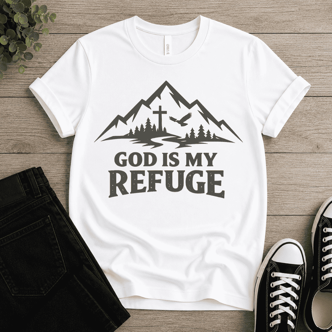God Is My Refuge T-shirt
