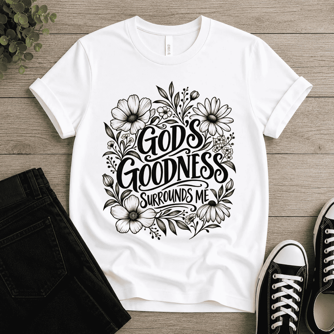God's Goodness Surrounds Me T-shirt