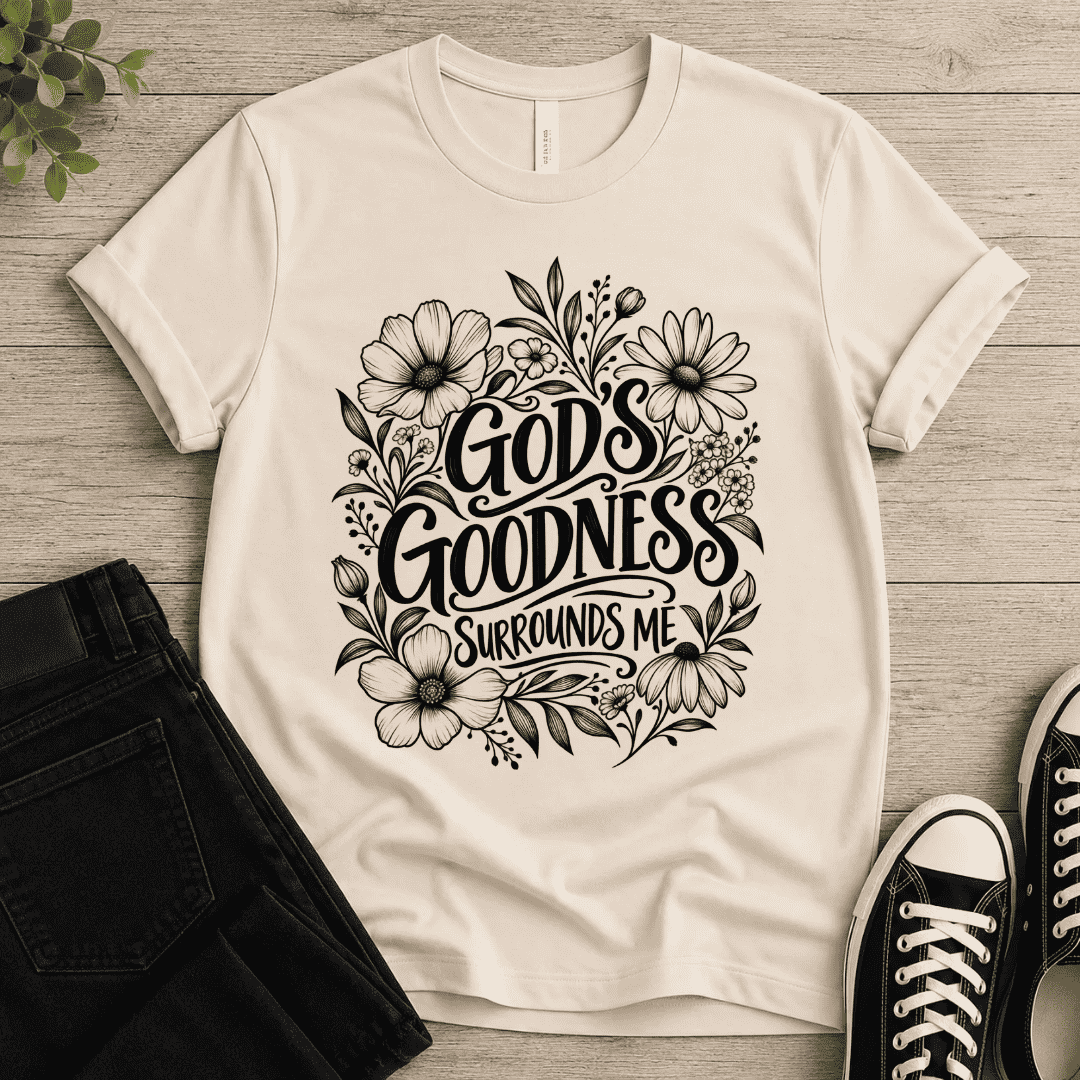 God's Goodness Surrounds Me T-shirt