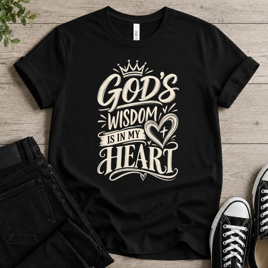God's Wisdom Is In My Heart T-shirt
