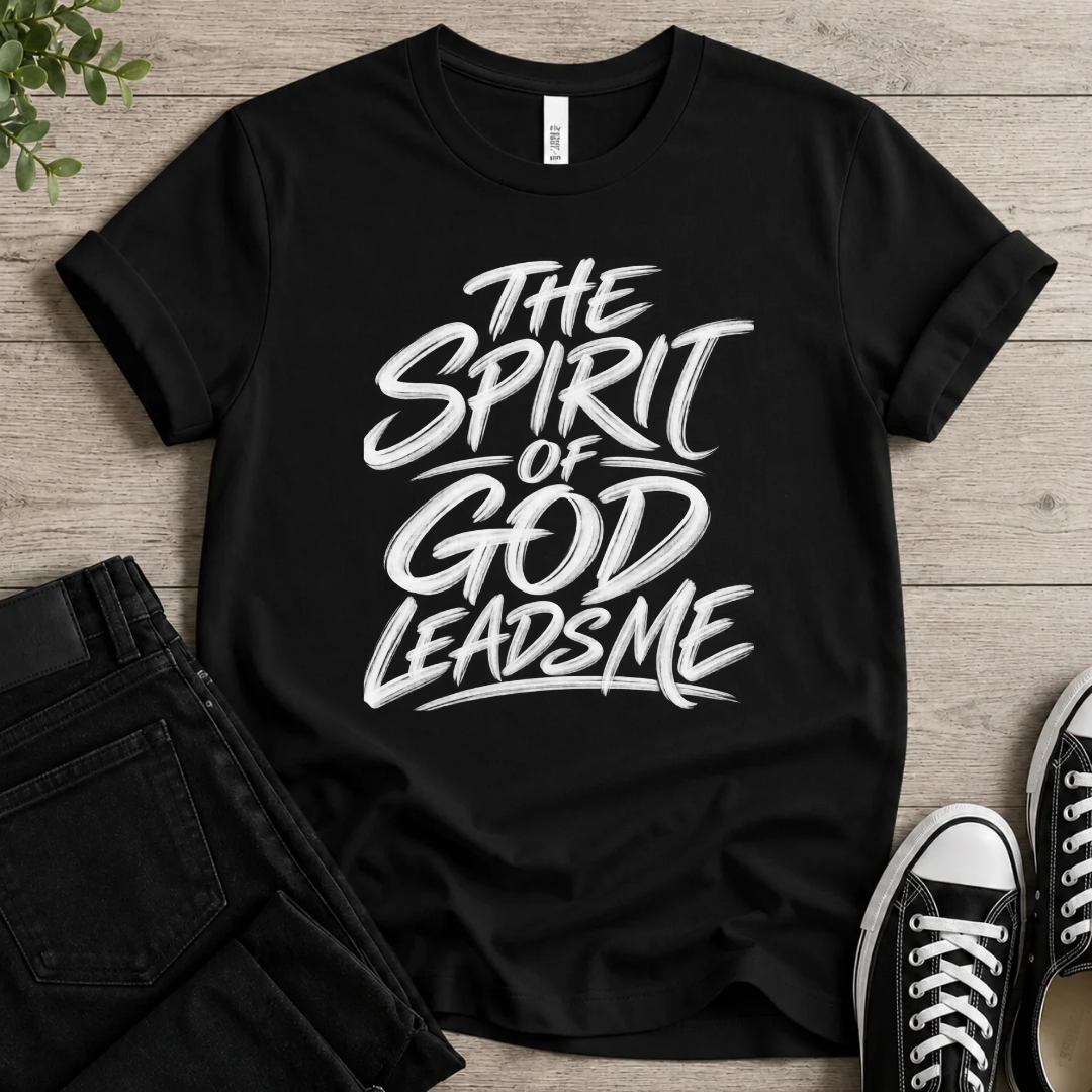 The Spirit Of God Leads Me T-shirt