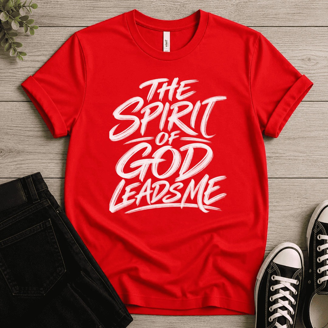 The Spirit Of God Leads Me T-shirt