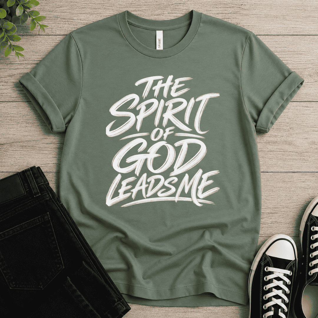 The Spirit Of God Leads Me T-shirt