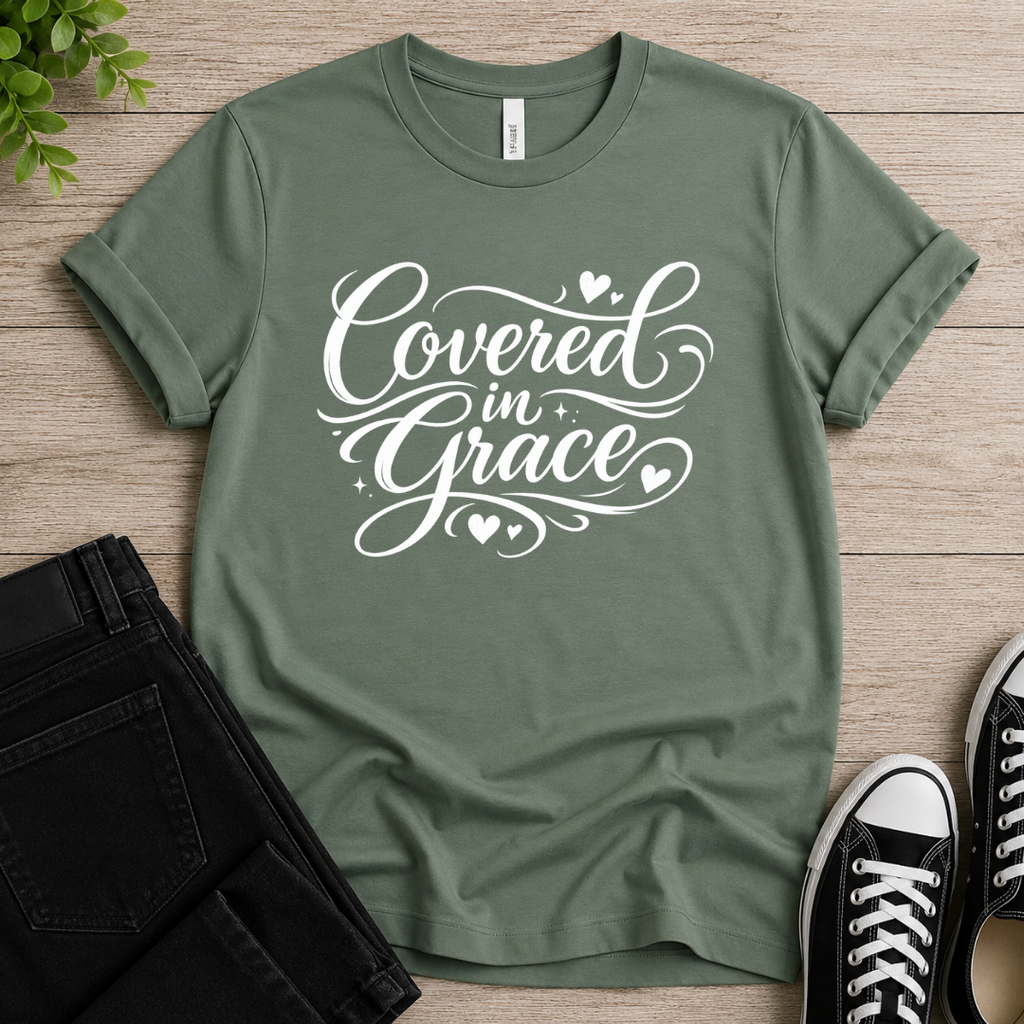 Covered in Grace T-shirt