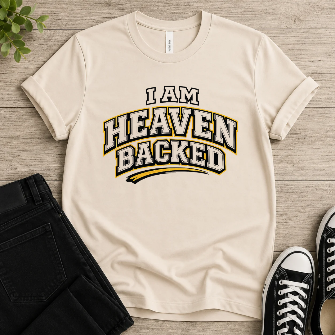 I Am Heaven Backed T-shirt