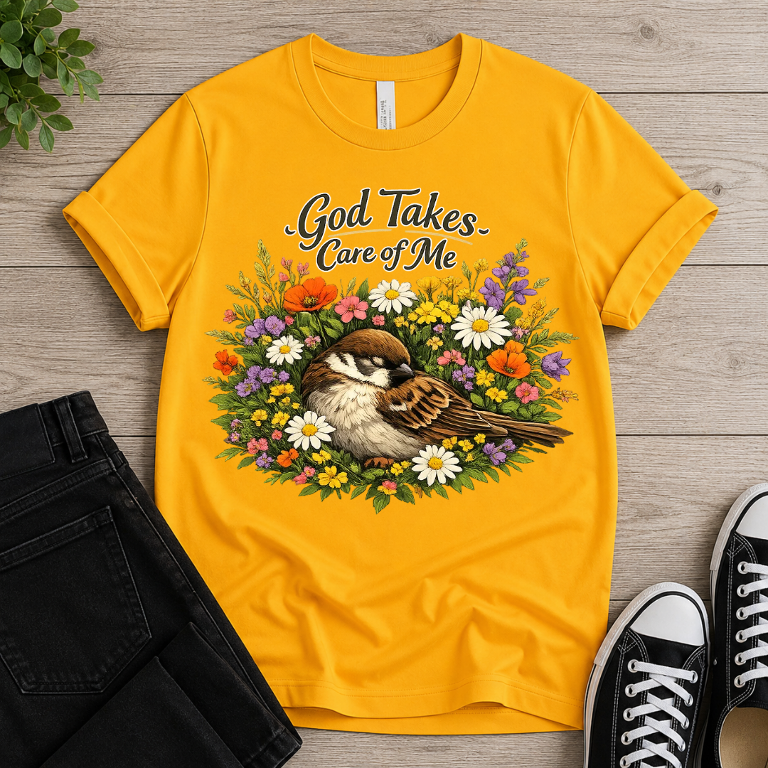 God Takes Care of Me T-shirt