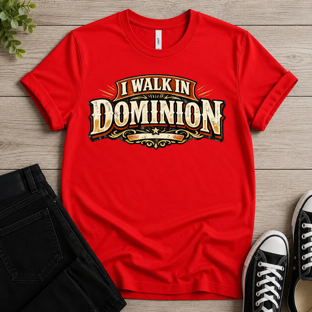 I Walk In Dominion T-shirt