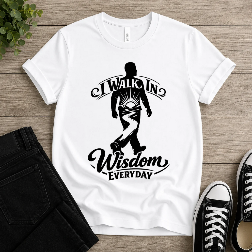 I Walk In Wisdom Everyday T-shirt