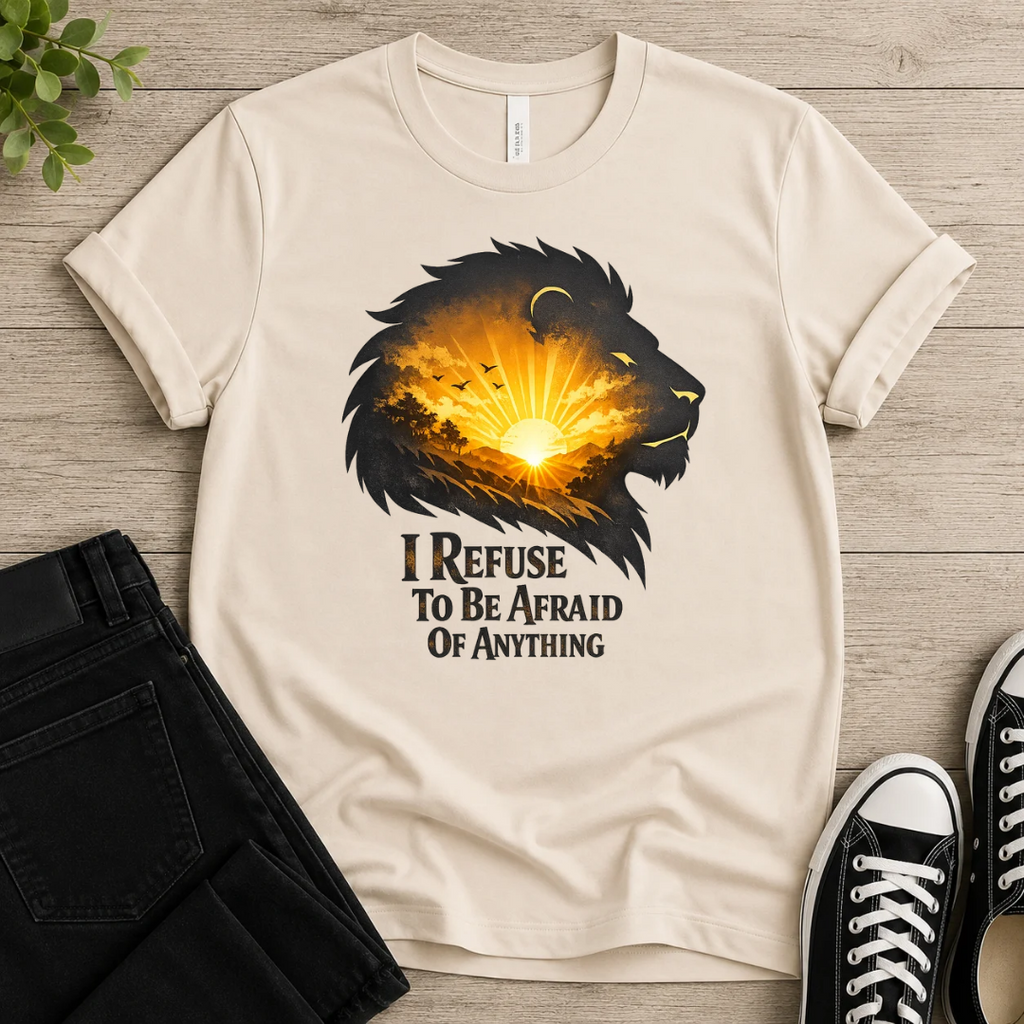 I Refuse To Be Afraid T-shirt