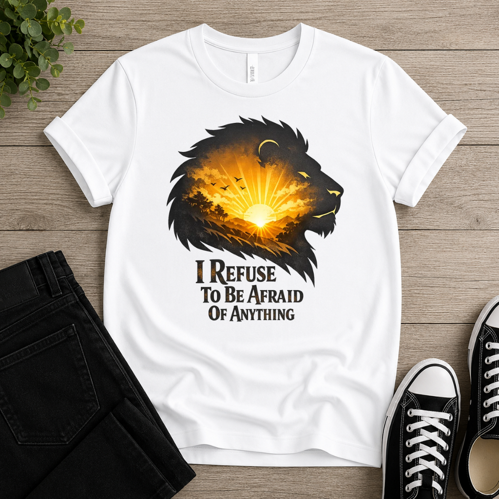 I Refuse To Be Afraid T-shirt