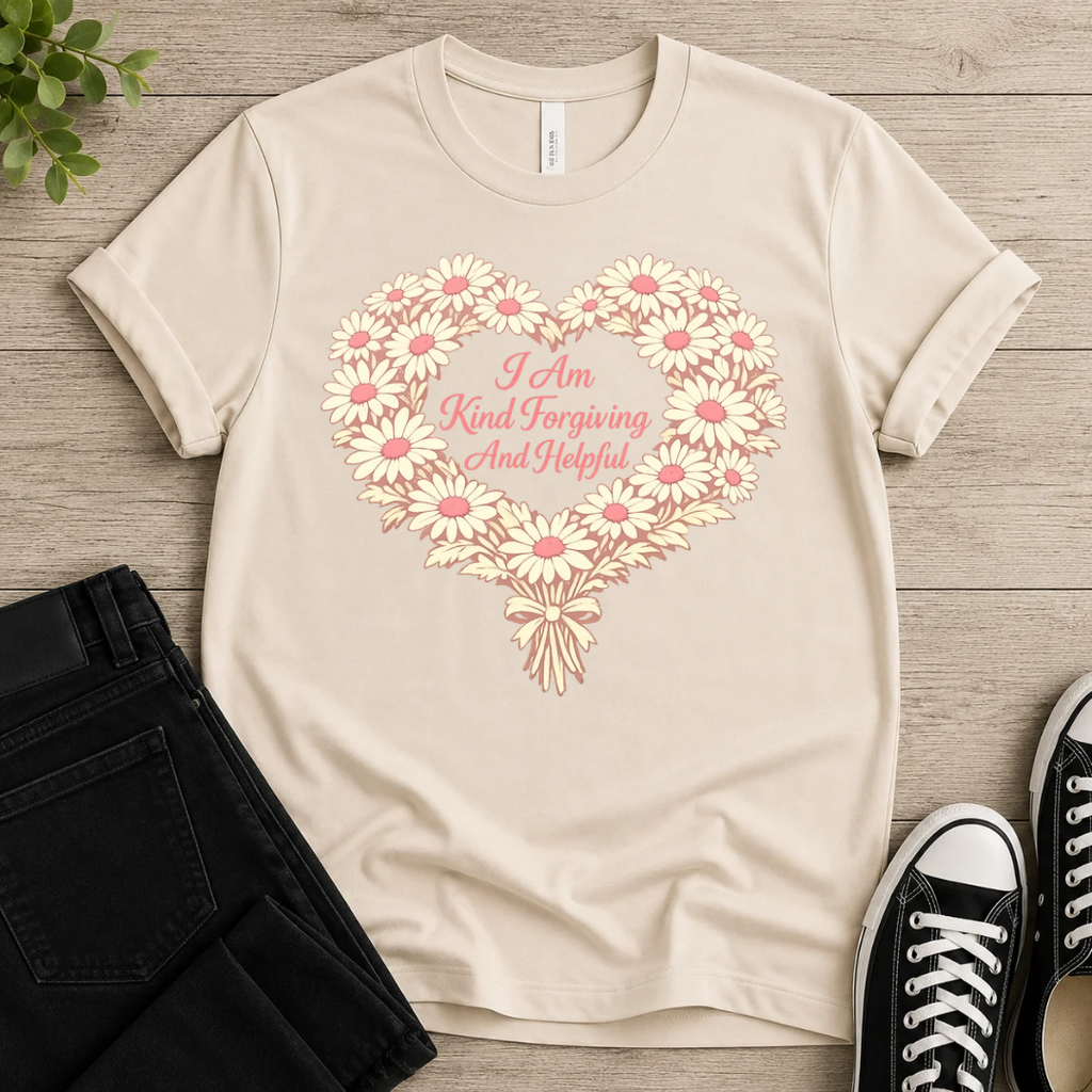 Kind Forgiving And Helpful T-shirt